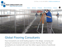 Tablet Screenshot of face-consultants.com
